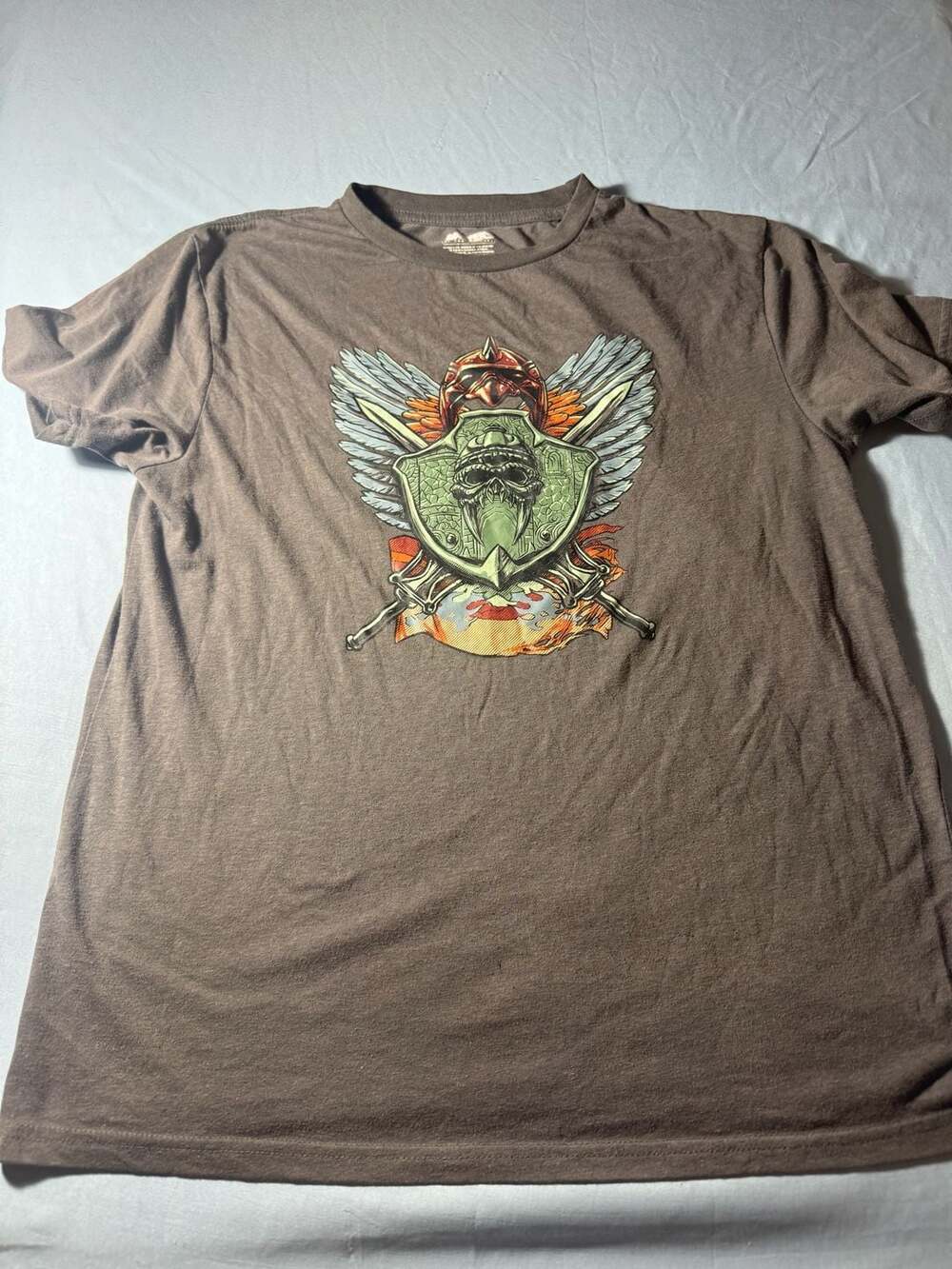 Loot Crate Masters of the Universe He-Man Graphic T-Shirt gray Size L